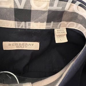 Authentic Burberry mens button down shirt